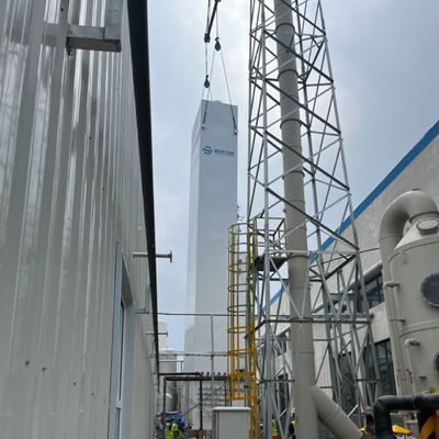 Système de récupération des gaz d'échappement industriel Unité de séparation de l'air en acier inoxydable Refroidisseur