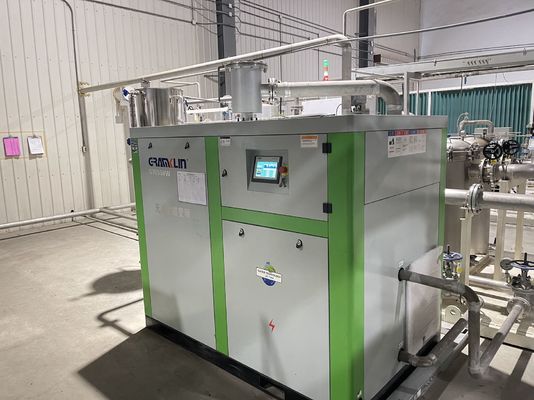 産業用排気ガス回収システム 溶接 アルゴンガス圧縮機