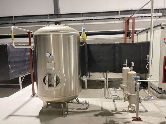 Système de récupération de gaz du réservoir de stockage de gaz comprimé
