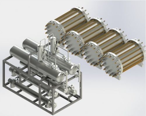 Équipement de production d'hydrogène alcalin en acier inoxydable pour la production d'H2 de haute pureté