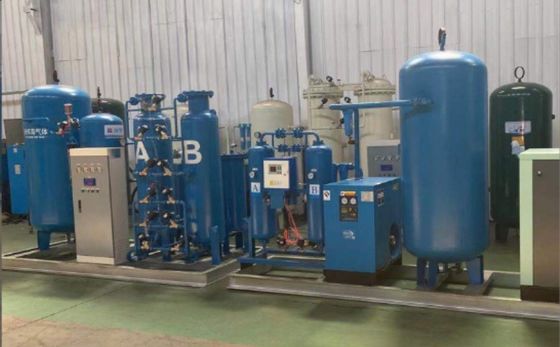 Générateur d'azote PSA pour l'industrie alimentaire et pharmaceutique Pression de sortie entièrement automatisée 0-0,6Mpa 2600*950*2400m