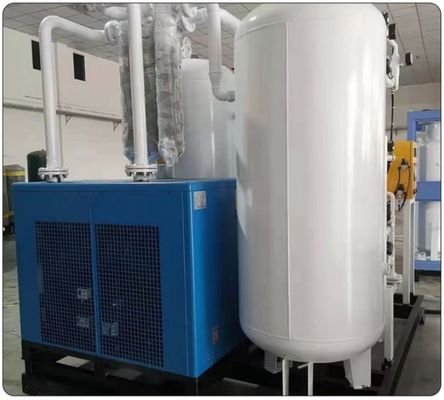 Générateur d'azote PSA pour l'industrie alimentaire et pharmaceutique Pression de sortie entièrement automatisée 0-0,6Mpa 2600*950*2400m