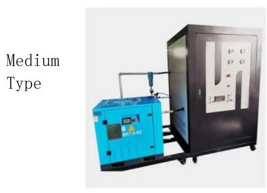 Générateur d'azote PSA pour l'industrie alimentaire et pharmaceutique Pression de sortie entièrement automatisée 0-0,6Mpa 2600*950*2400m
