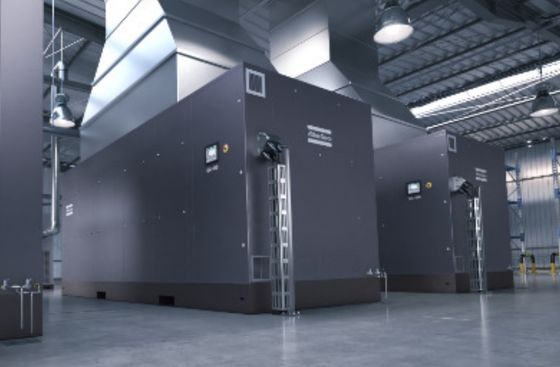 1.5KW Compresseur d'air sans huile avec faible niveau de bruit 69dB par Atlas / Ingersoll Rand