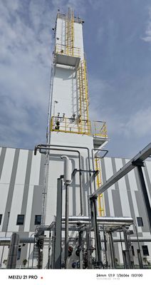 Refroidisseur à gaz d'argon de qualité industrielle à pression de 0,56 MPaG et haute pureté