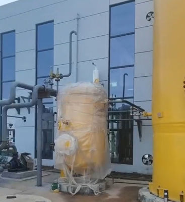 Facilité d'installation du réservoir de gaz pour réservoir d'azote à haute pression